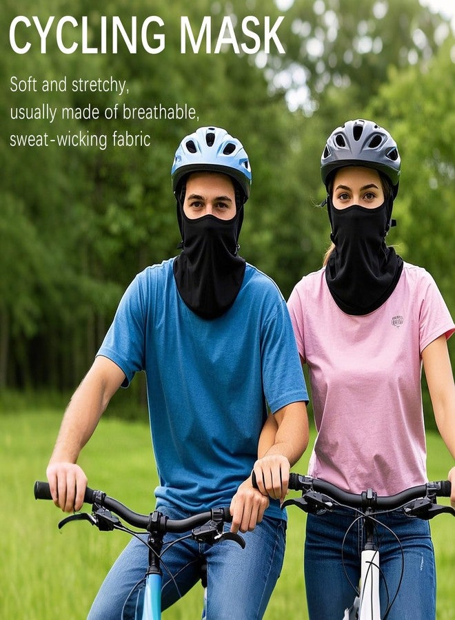 Anpuimult 15 PCS black Ski Mask for Men Balaclava,Summer Cooling Neck Gaiter UV Protector Motorcycle Ski Scarf Men/Women sports mask - Image 4
